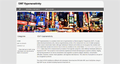Desktop Screenshot of emfhypersensitivity.com