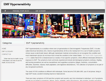 Tablet Screenshot of emfhypersensitivity.com